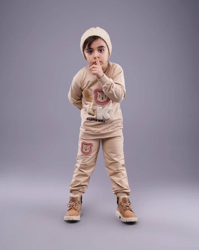 بلوز شلوار پسرانه قورباغه برجسته