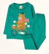 بلوز شلوار پنبه پسرانه طرح ماشین و خرس