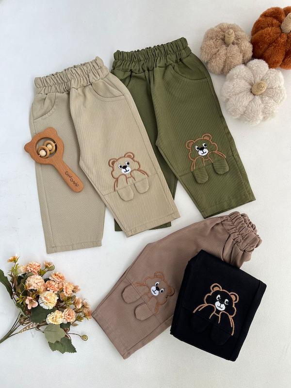 شلوار کتان نقلی تدی