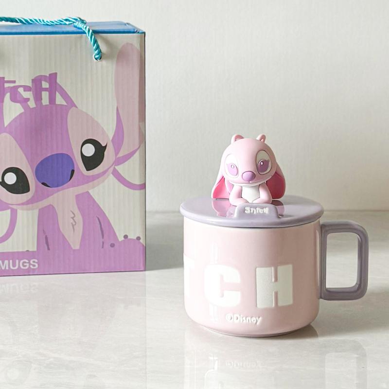 ماگ استیچ صورتی