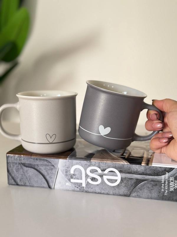 ماگ سرامیکی طرح قلب کد 7277160