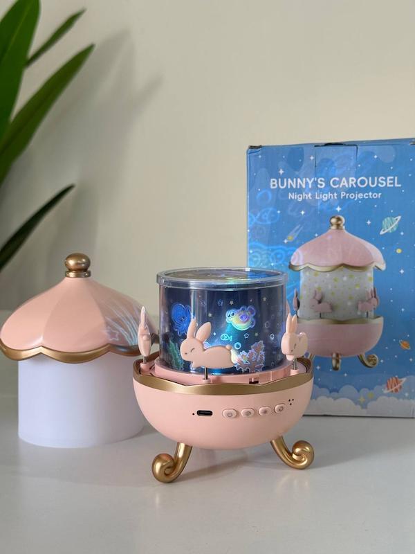 چراغ خواب کاروسل موزیکال خرگوش کد 7277162