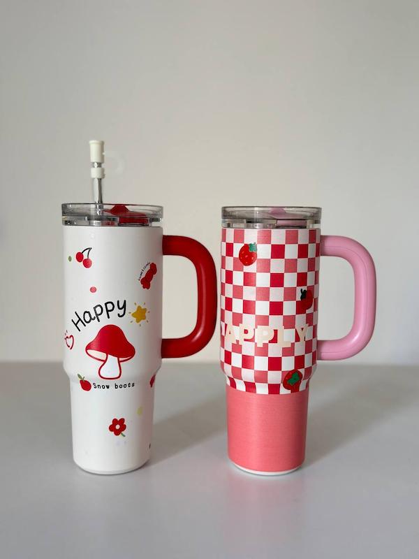 تراول ماگ دسته دار 900 میل قارچ کد 7277171