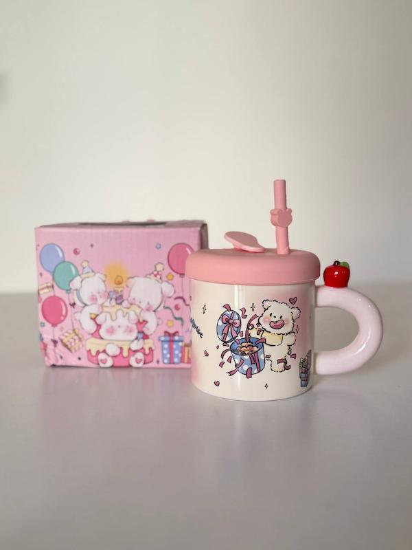 ماگ سرامیکی درب سیلیکونی کد 7277181