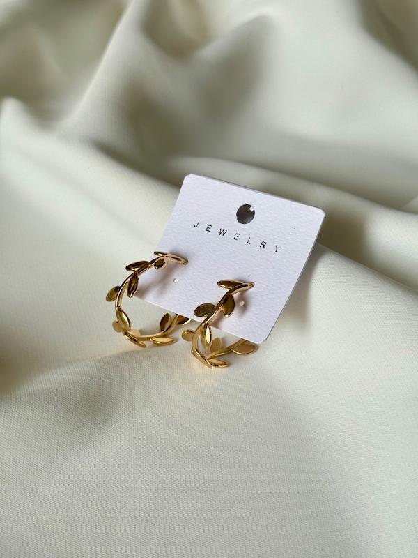 گوشواره برگ حلقه ای کد 7277280