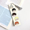 بوکمارک چوبی نقاشی شده Haikyu