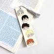 بوکمارک چوبی نقاشی شده Haikyu