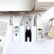 بوکمارک چوبی نقاشی شده Studio Ghibli