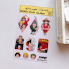 استیکر شیت تصویر سازی شده One Piece 