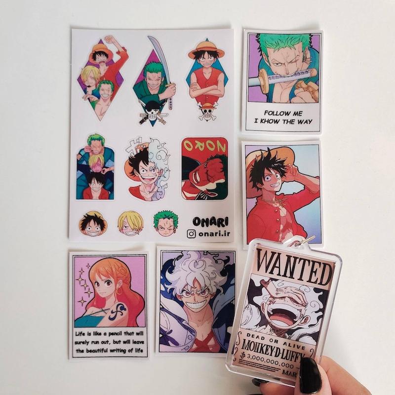 کالکشن استیکر انیمه One Piece 