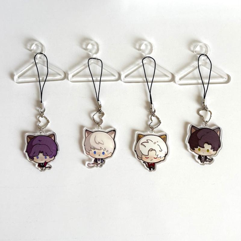 ست فون‌چارم کیتی Sylus و Zayne و Rafayel و Xavier از بازی Love and DeepSpace