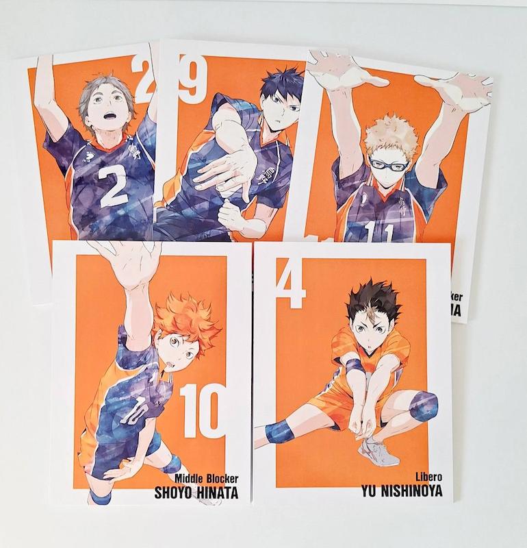 کالکشن آرت برد Haikyu🧡