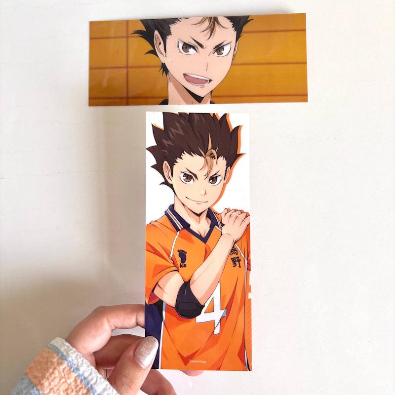بوکمارک Haikyu طرح Nishinoya