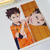 بوکمارک Haikyu طرح Nishinoya
