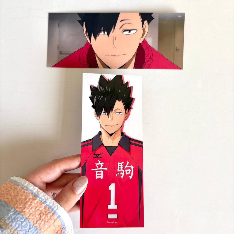 بوکمارک Haikyu طرح Kuroo