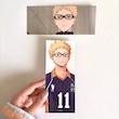 بوکمارک Haikyu طرح Tsukishima 