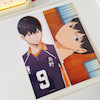بوکمارک Haikyu طرح Kageyama 
