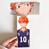 بوکمارک Haikyu طرح Hinata 