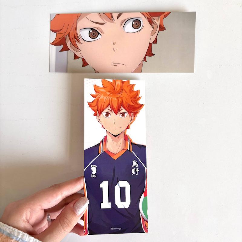 بوکمارک Haikyu طرح Hinata 