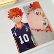بوکمارک Haikyu طرح Hinata 