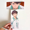 بوکمارک Haikyu طرح Oikawa 