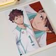 بوکمارک Haikyu طرح Oikawa 