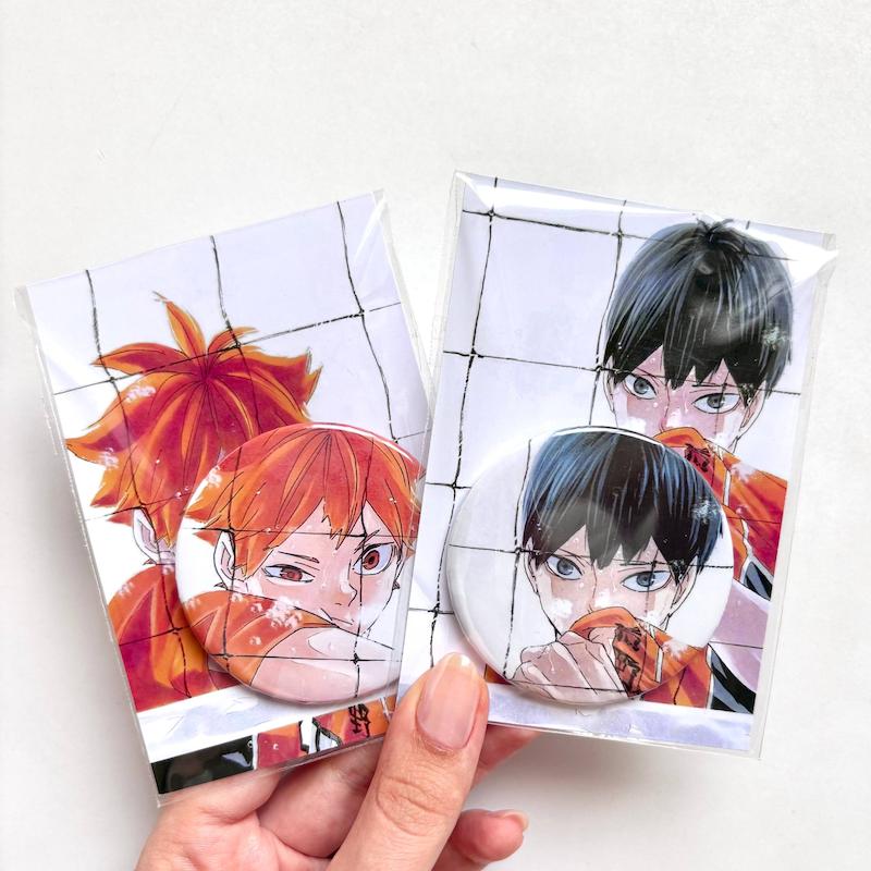 پیکسل Hinata و Kageyama 