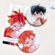 پیکسل Hinata و Kageyama 