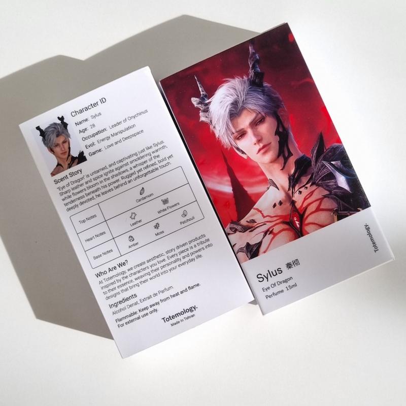 عطر Eye of Dragon کاراکتر Sylus از بازی Love and DeepSpace