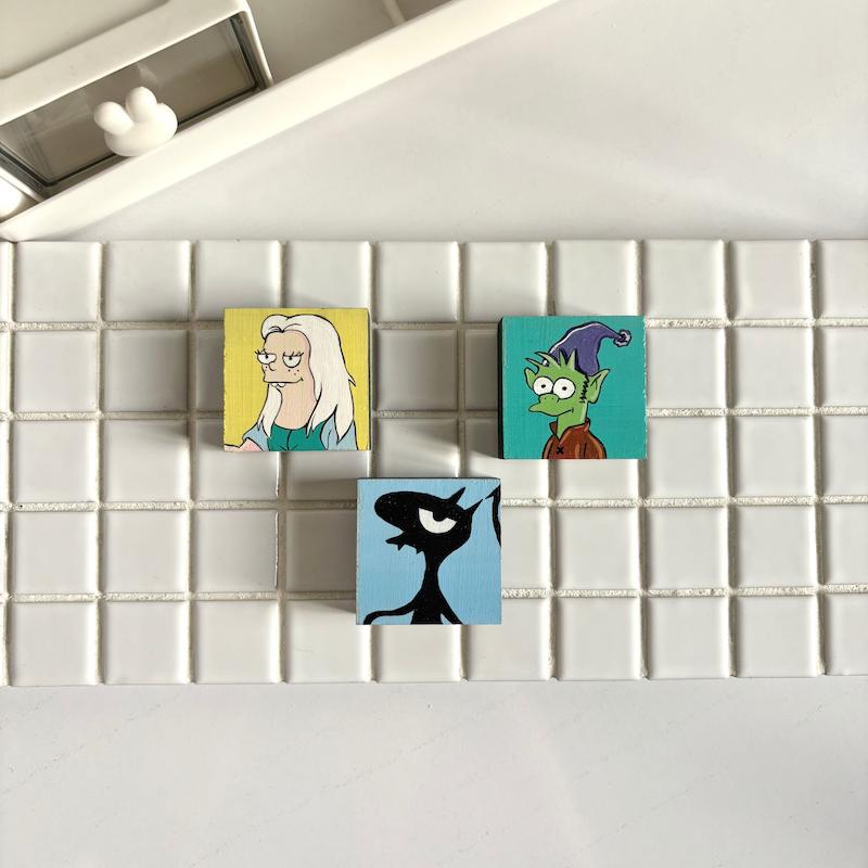 ست مینی بوم 3 عددی انیمیشن طلسم شدگان (Disenchantment)