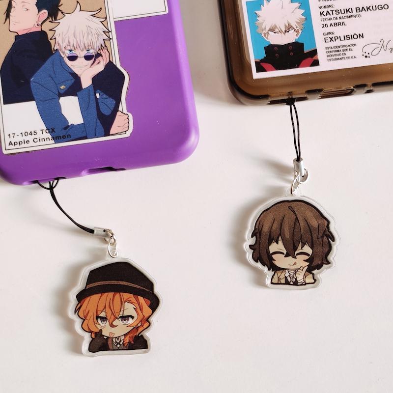 ست آویز Dazai , Chuya از انیمه‌ی Bango Stray Dogs