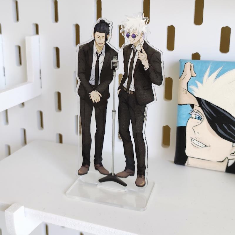 استند Satoru Gojo و Suguru Geto مدل استندآپ کمدی از انیمه Jujutsu Kaisen