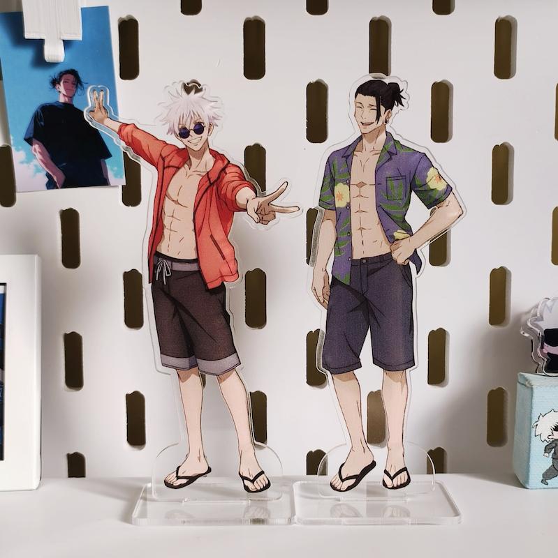 استند Satoru Gojo و Suguru Geto مدل ساحلی از انیمه Jujutsu Kaisen