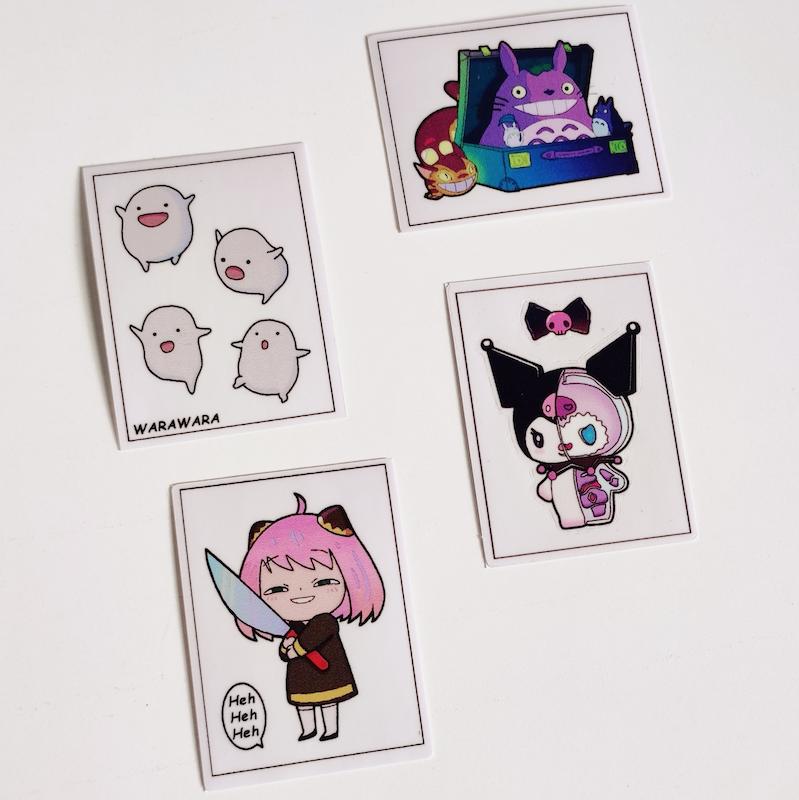 ست استیکر انیمه‌ ای کیوت