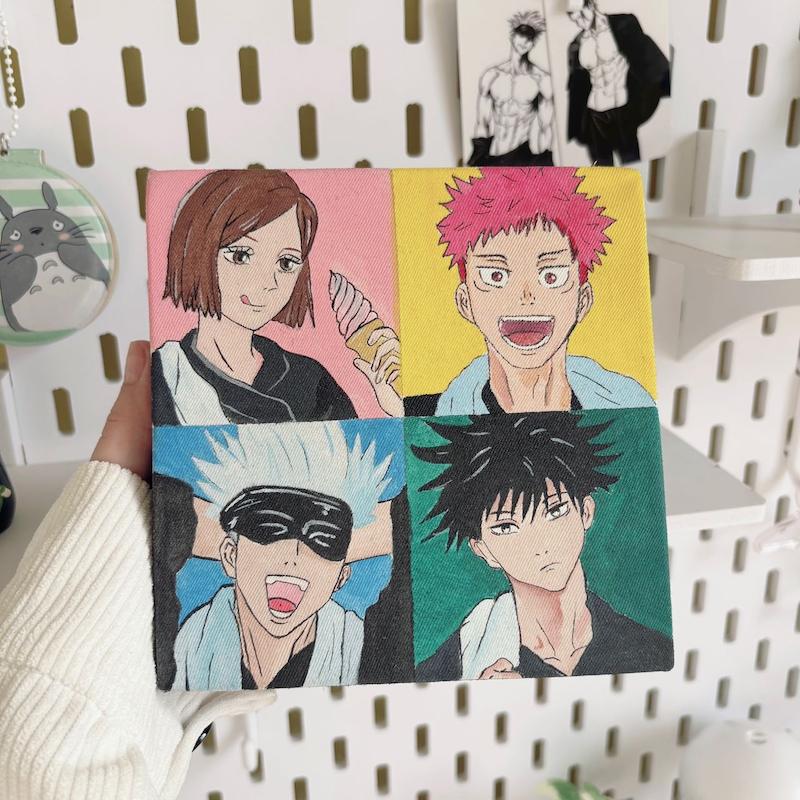 بوم نقاشی شده (سایز بزرگ) از انیمه‌ Jujutsu Kaisen