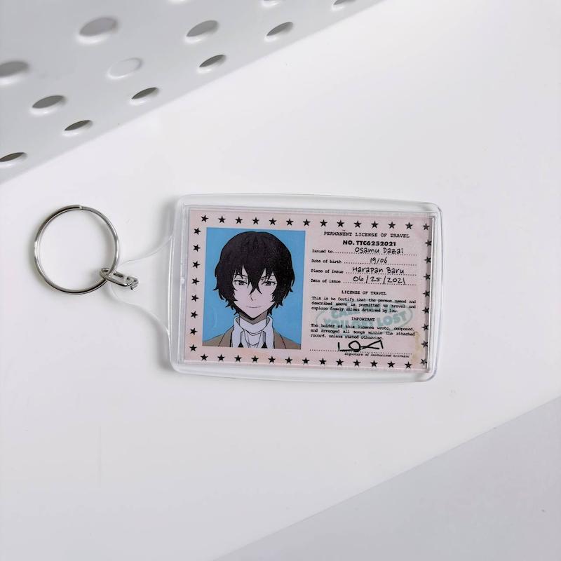 آویز آیدی کارت Dazai