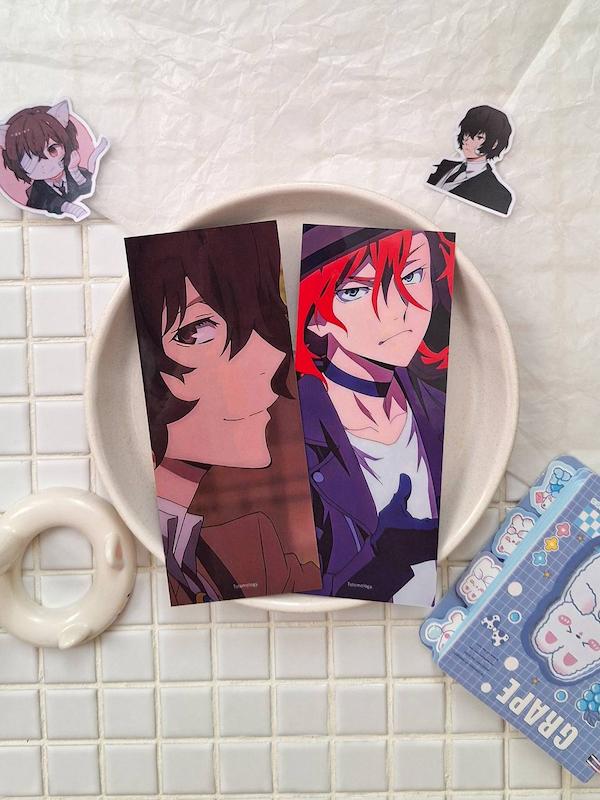 بوکمارک طرح Dazai و Chuuya