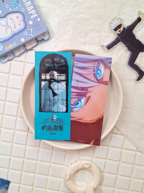 بوکمارک طرح Gojo مدل Six Eyes 