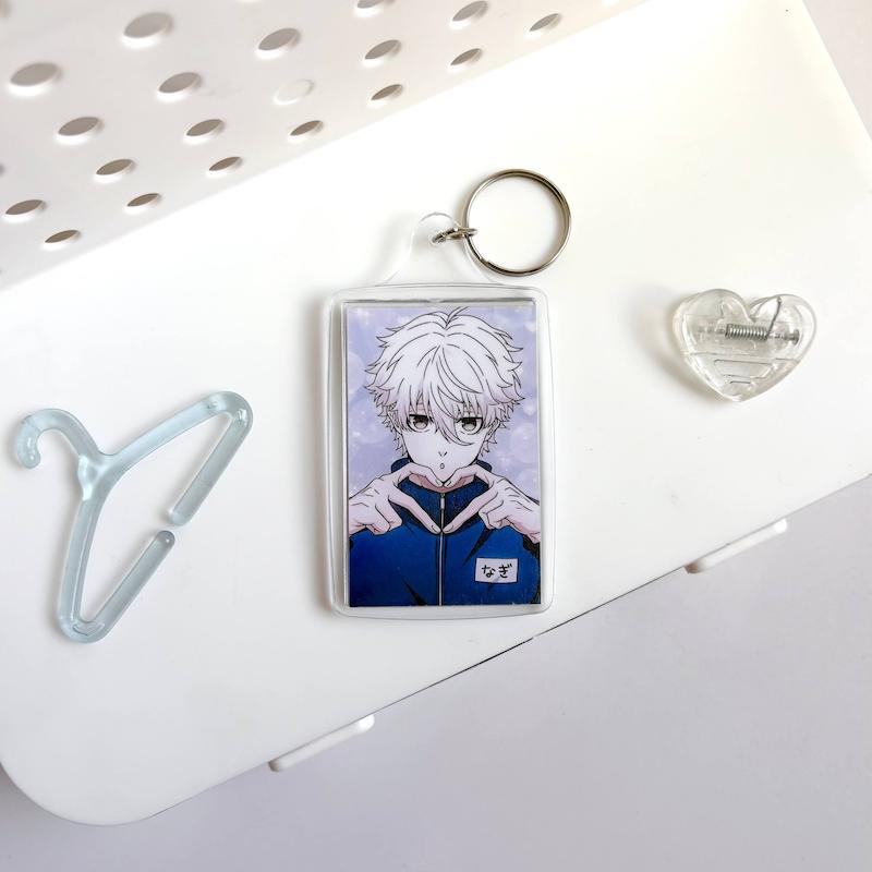 آویز طرح Blue lock کرکتر Nagi و Isagi
