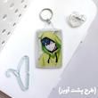 آویز طرح Blue lock کرکتر Nagi و Isagi