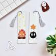 بوکمارک چوبی نقاشی شده Studio Ghibli