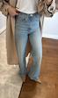 شلوار جین Stright high waist