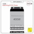 پاور سوئیچینگ 12 ولت 400 وات مدل RPP-400W12
