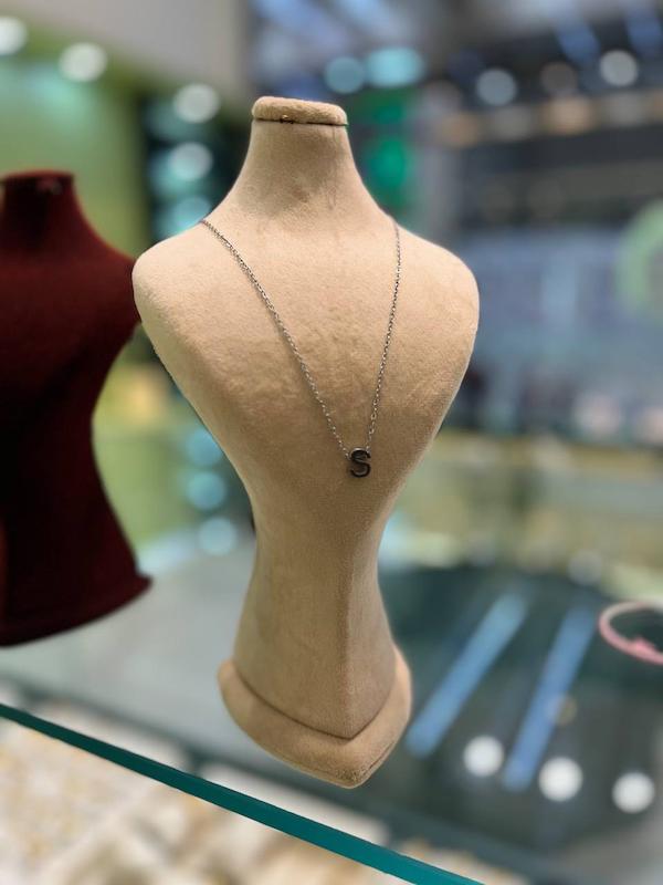 گردنبند استیل رنگ ثابت 