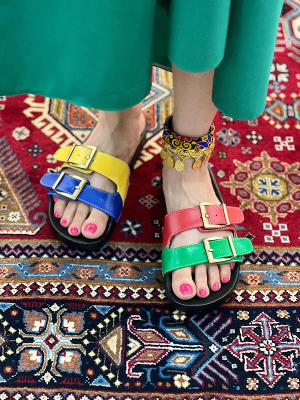صندل های طبی رنگی 1