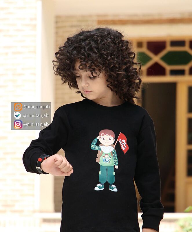 بلوز سلام فرمانده مشکی
