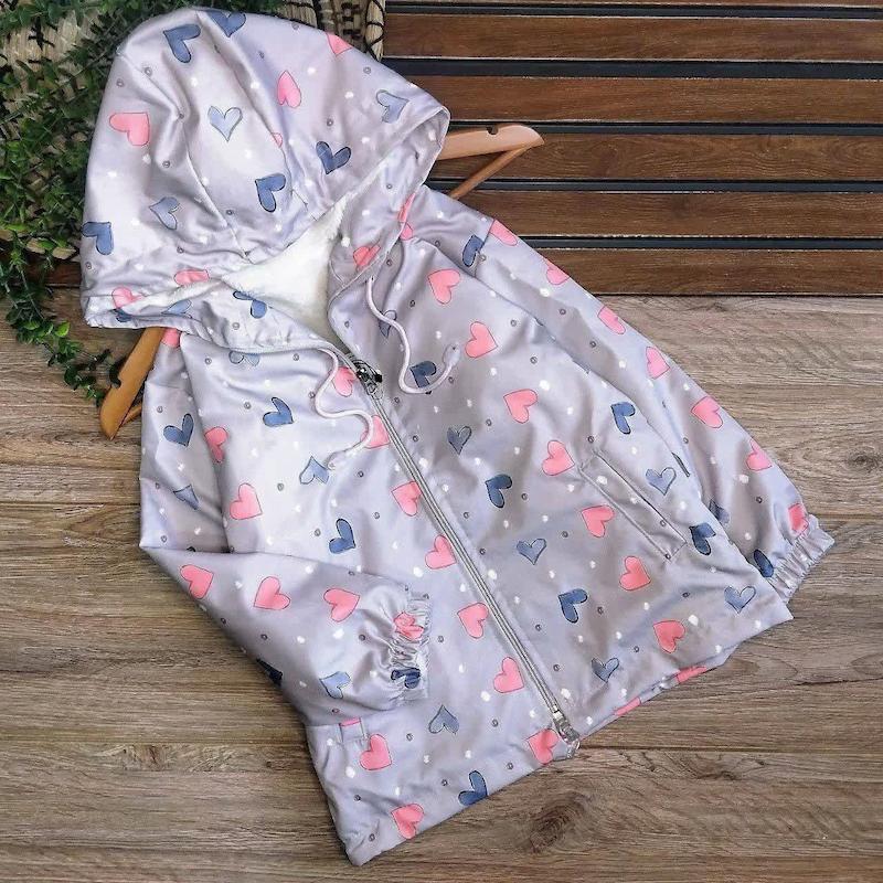 سوییشرت خزدار قلب 