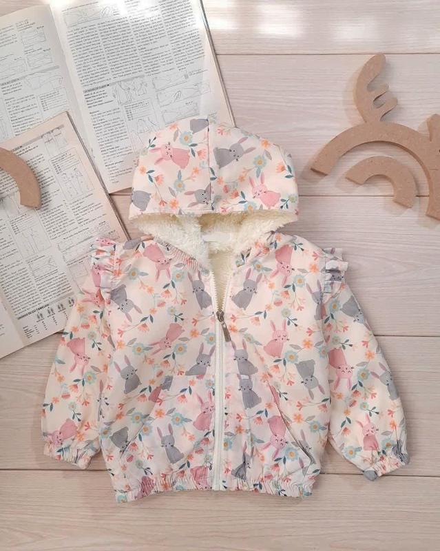 سویشرت کاپشن خرگوش های صورتی