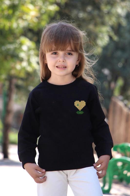 بلوز مشکی ضریح مادر (دخترانه )