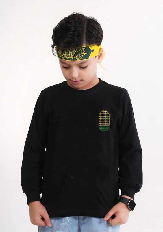 بلوز مشکی ضریح مادر (پسرانه)